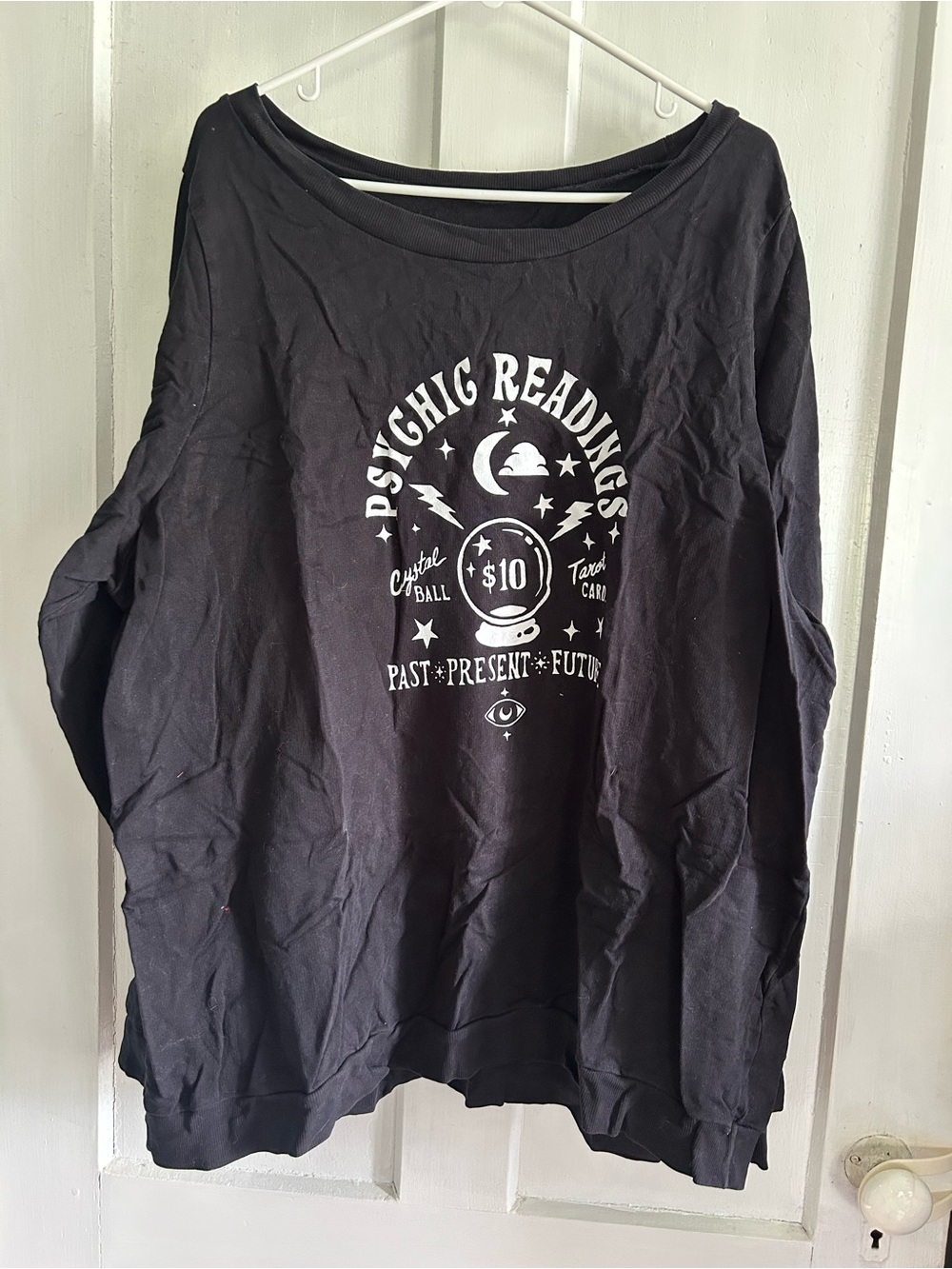 Black Psychic Readings Graphic Sweatshirt